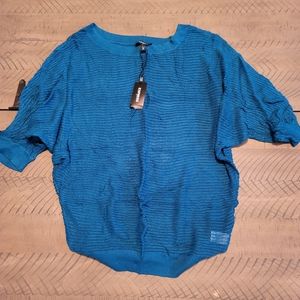 S Dolman Express Loose Knit Top
